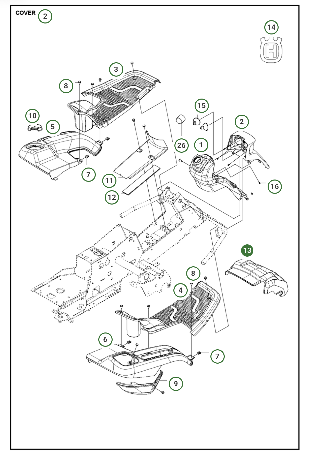 Unit Cover - 578 77 63-01